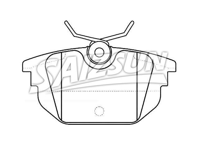刹车片 Brake Pad Set:5028740034814