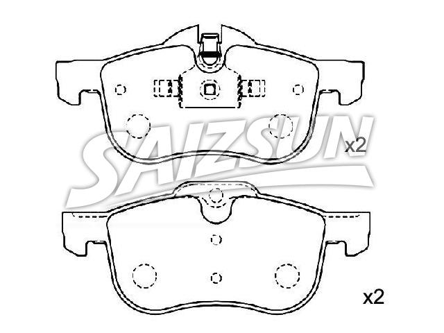 刹车片 Brake Pad Set:SFP100511