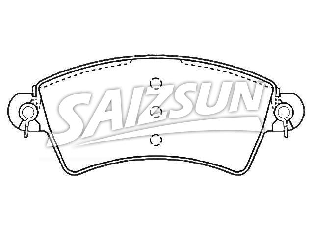 刹车片 Brake Pad Set:4252.03
