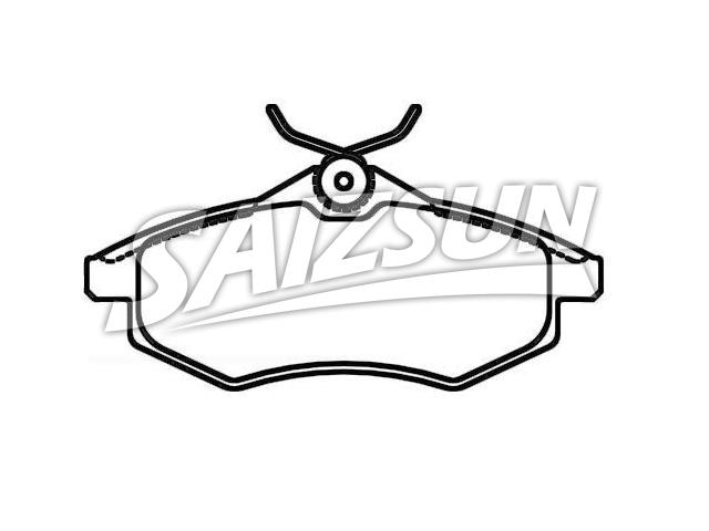 тормозная кладка Brake Pad Set:4252.36