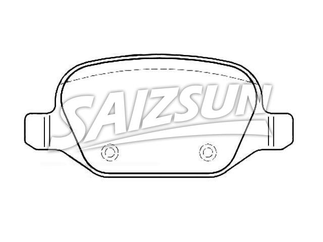 тормозная кладка Brake Pad Set:7 736 227 5