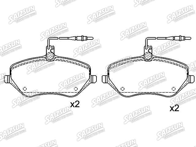Brake Pad Set:4254.11