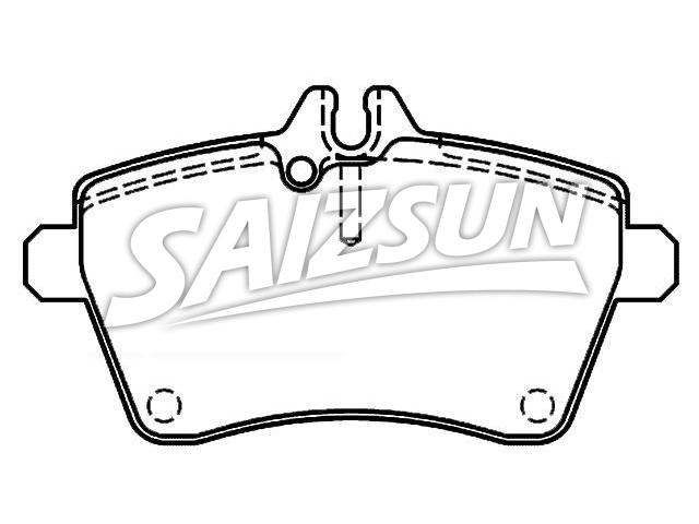 刹车片 Brake Pad Set:169 420 02 20