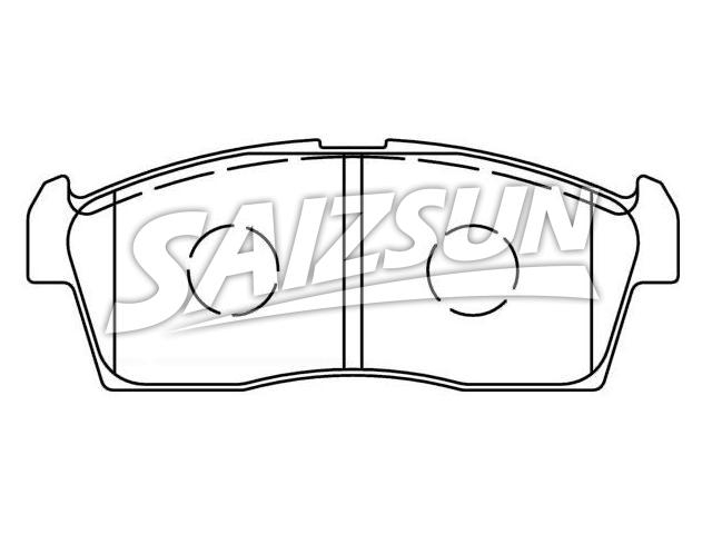 Brake Pad Set:55810-58J00