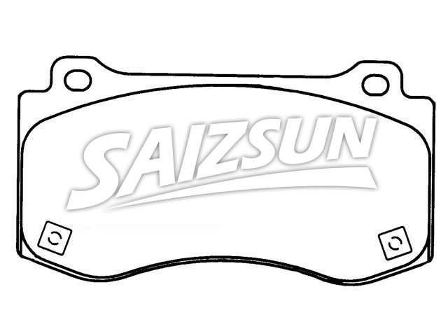 刹车片 Brake Pad Set:05174311AB