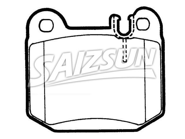 刹车片 Brake Pad Set:163 420 11 20