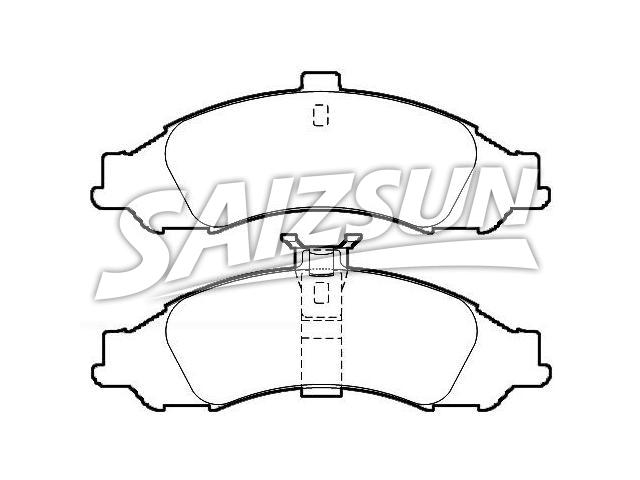刹车片 Brake Pad Set:92155977