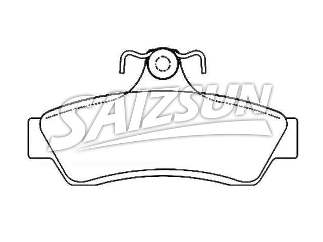 刹车片 Brake Pad Set:92175205