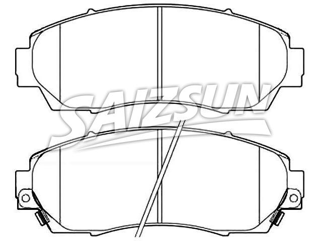刹车片 Brake Pad Set:45022-SHJ-A00
