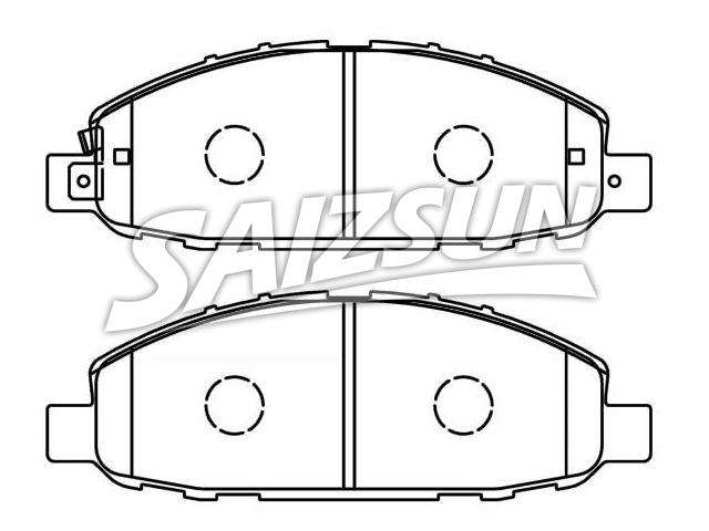 刹车片 Brake Pad Set:41060-VW085