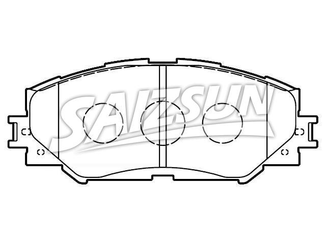 刹车片 Brake Pad Set:04465-42160