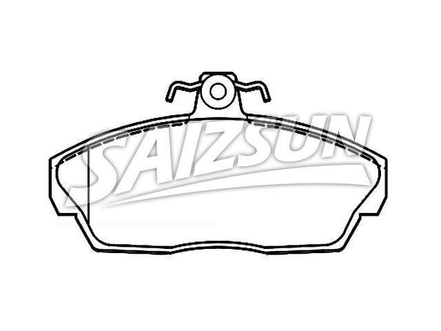 Brake Pad Set:SFP100360