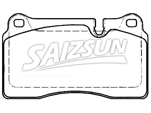 Brake Pad Set:SFP500070