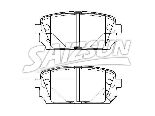 Brake Pad Set:58302-1DA00