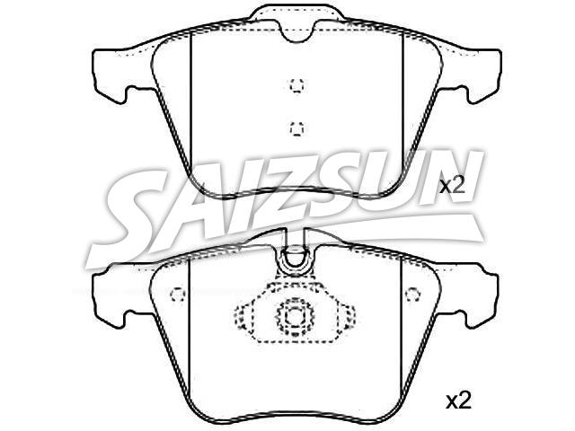 Brake Pad Set:1 405 511