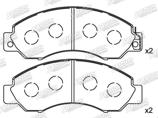 Brake Pad Set:41060-0T385