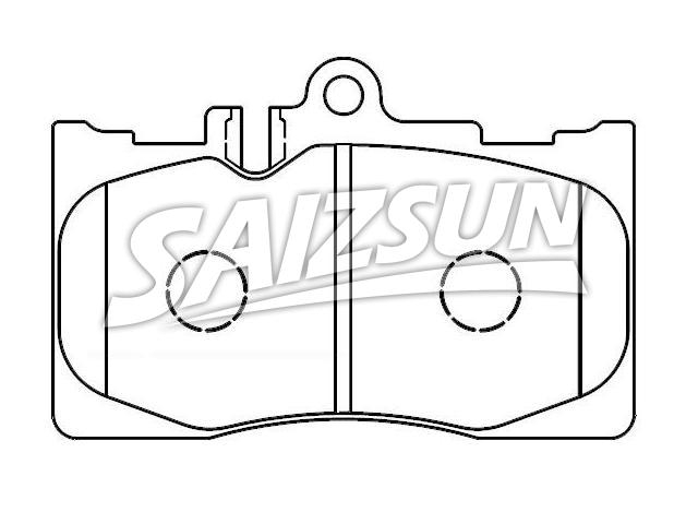 Brake Pad Set:04465-50170