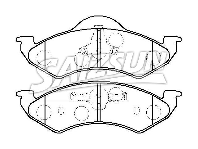 Brake Pad Set:5016167AA