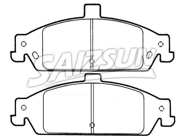 Brake Pad Set:18024383