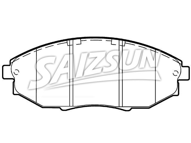 Brake Pad Set:96952179