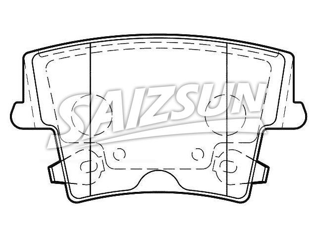 Brake Pad Set:5142560AA