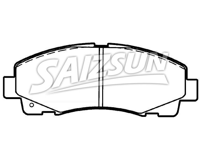 Brake Pad Set:45022-SJC-A00