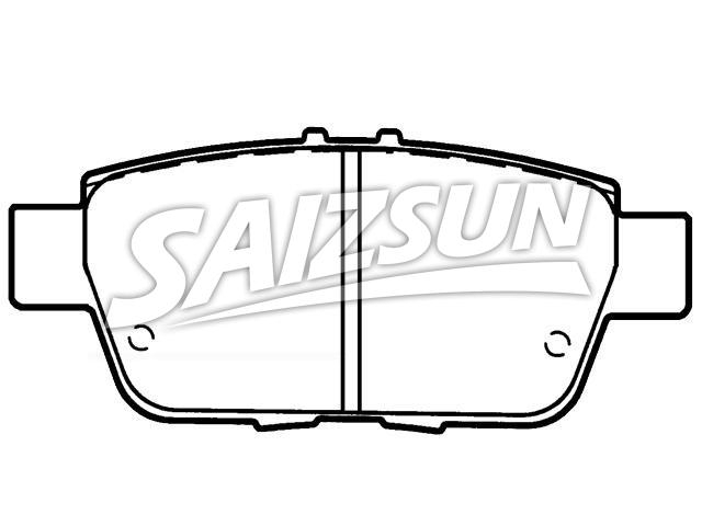 Brake Pad Set:43022-SJC-A00