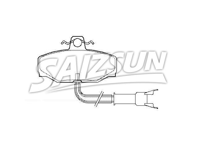 тормозная кладка Brake Pad Set:JML000603