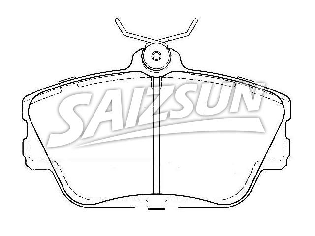 тормозная кладка Brake Pad Set:F3LY-2001-A