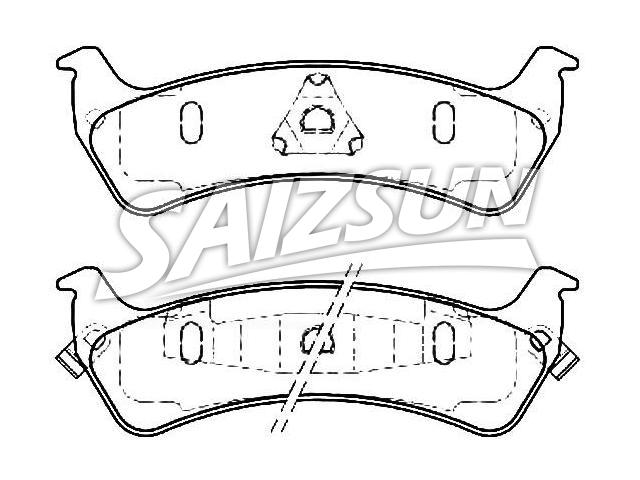 тормозная кладка Brake Pad Set:4762101