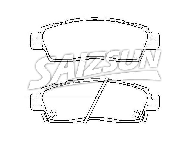 тормозная кладка Brake Pad Set:88935752