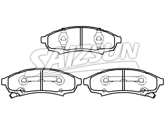 тормозная кладка Brake Pad Set:12321442