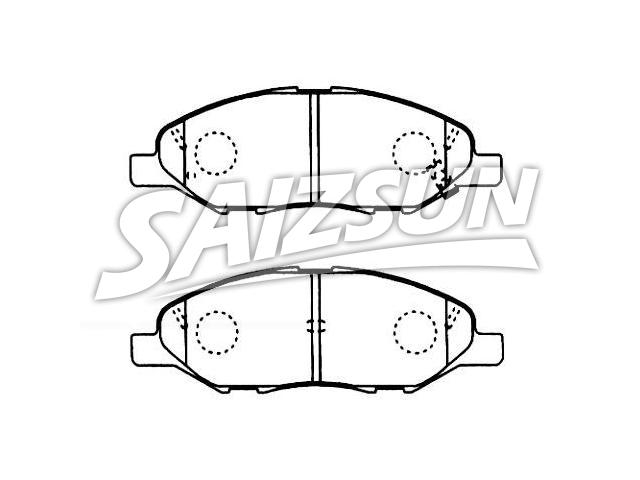 Brake Pad Set:AY040-NS110