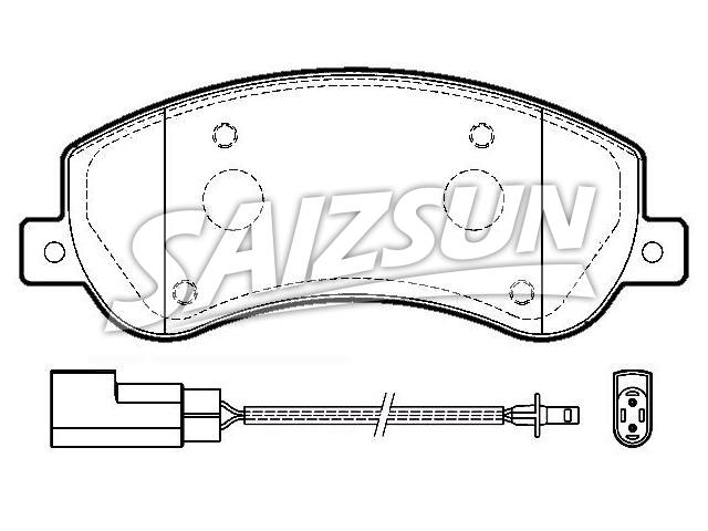 Brake Pad Set:1 433 952