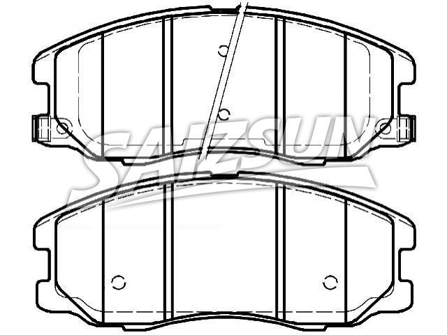 Brake Pad Set:96626070