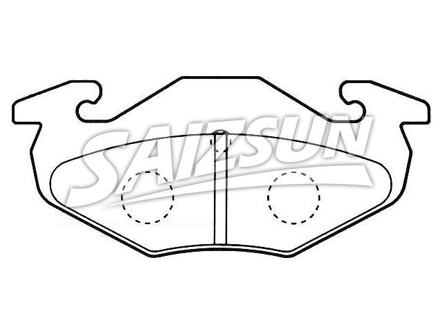 Brake Pad Set:55810-50E10