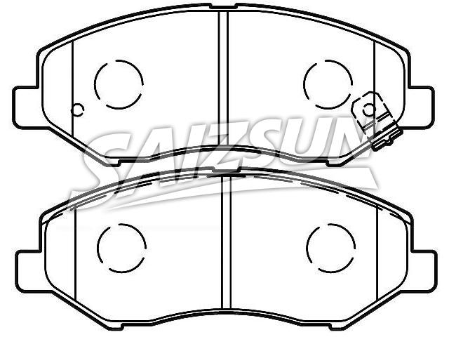 Brake Pad Set:41060-70T85