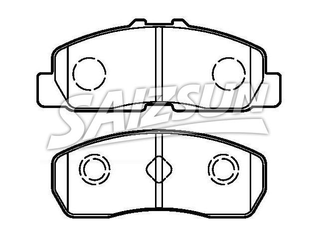 Brake Pad Set:26296-KE000