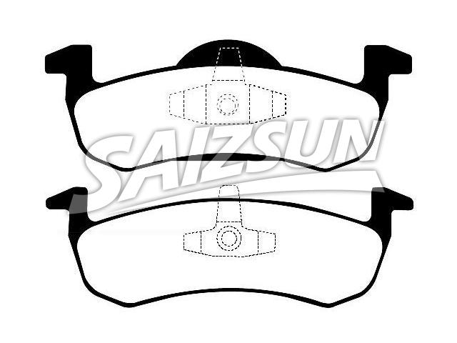 Bremsbelagsatz, Scheibenbremse Brake Pad Set:7L1Z-2200-A
