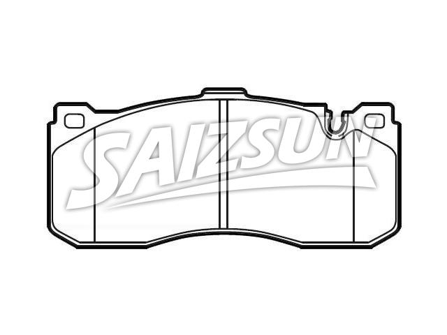 Bremsbelagsatz, Scheibenbremse Brake Pad Set:34 11 6 786 044