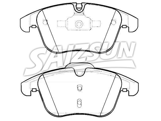 Bremsbelagsatz, Scheibenbremse Brake Pad Set:C2C39929