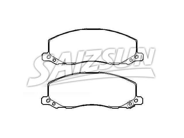 Bremsbelagsatz, Scheibenbremse Brake Pad Set:13237752