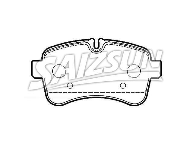 Bremsbelagsatz, Scheibenbremse Brake Pad Set:42555917