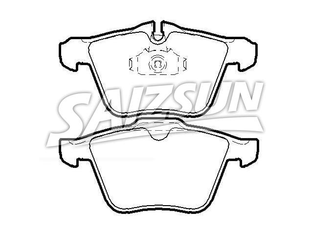 Bremsbelagsatz, Scheibenbremse Brake Pad Set:C2C27291