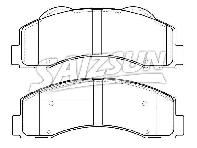 Brake Pad Set:AL3Z-2001-A
