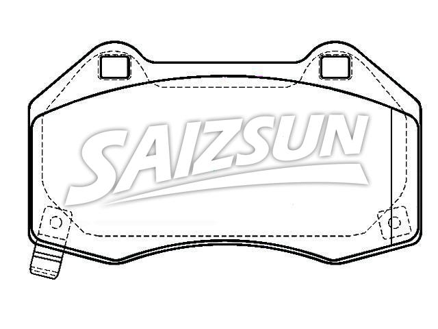 Brake Pad Set:25808929