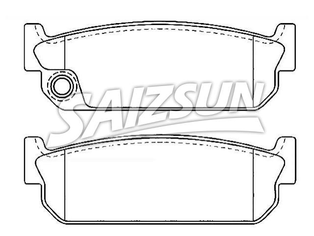 Brake Pad Set:44060-60U86