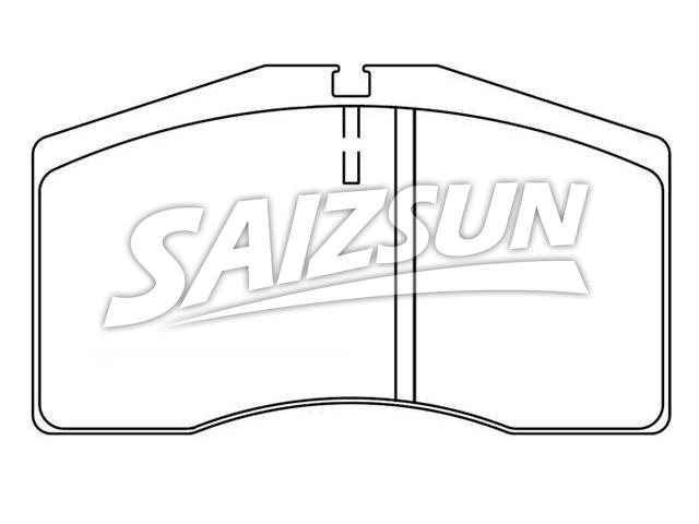 Brake Pad Set:8A0 698 151 G