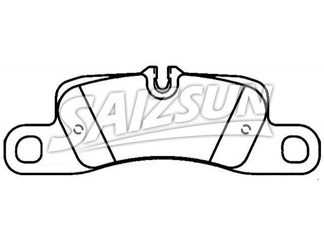 Brake Pad Set:958 352 939 70