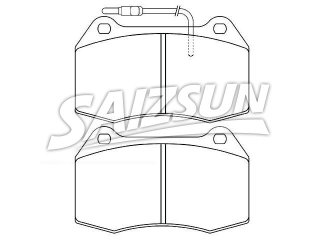 Brake Pad Set:70000912